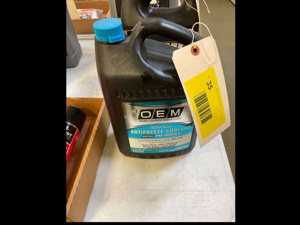 OEM antifreeze coolant