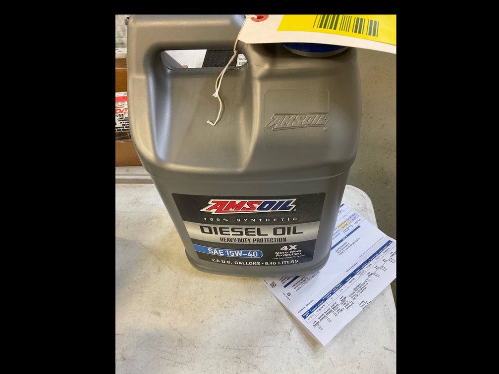 Amsoil diesel oil