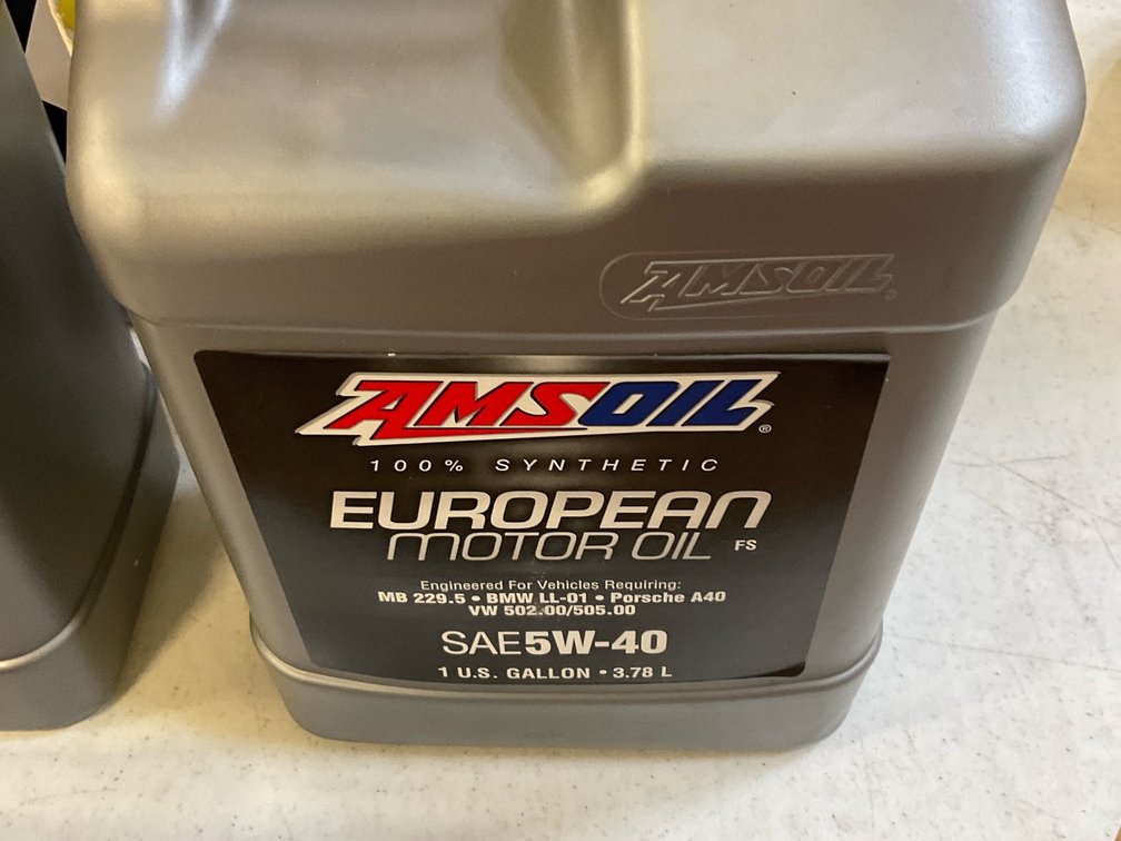 European motor oil