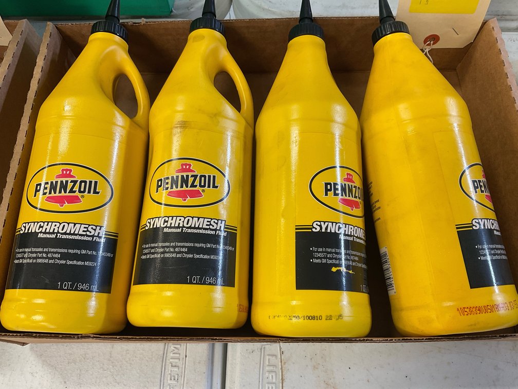 Pennzoil manual transmission fluid