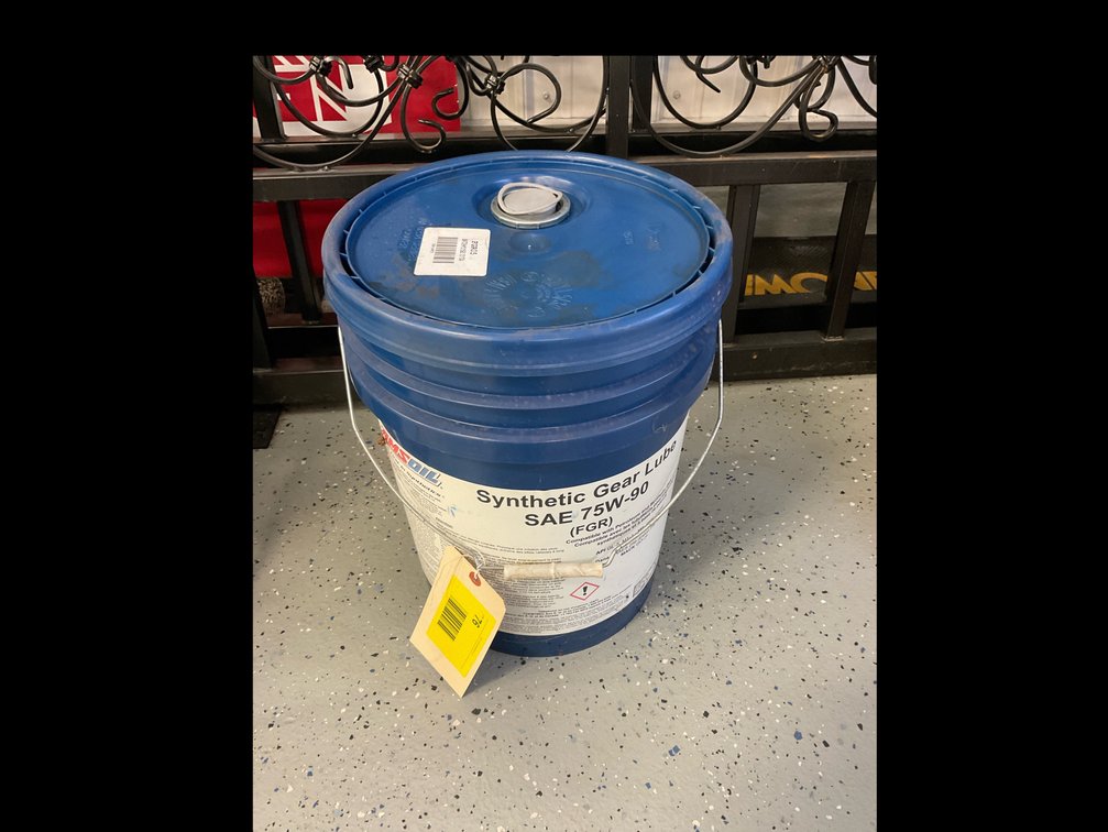 Amsoil synthetic gear lube