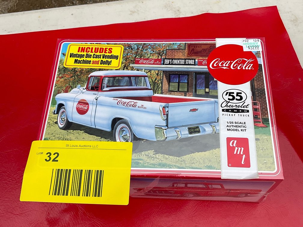 55 Chevrolet model kit unopened