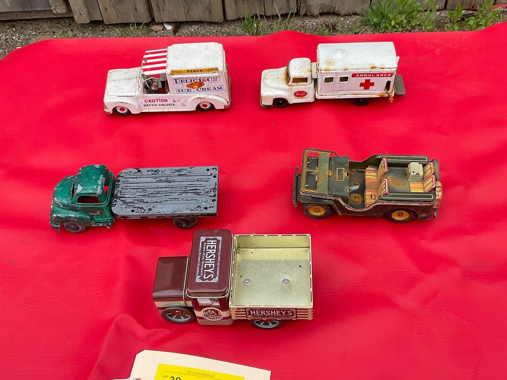 Vintage Jeep and trucks