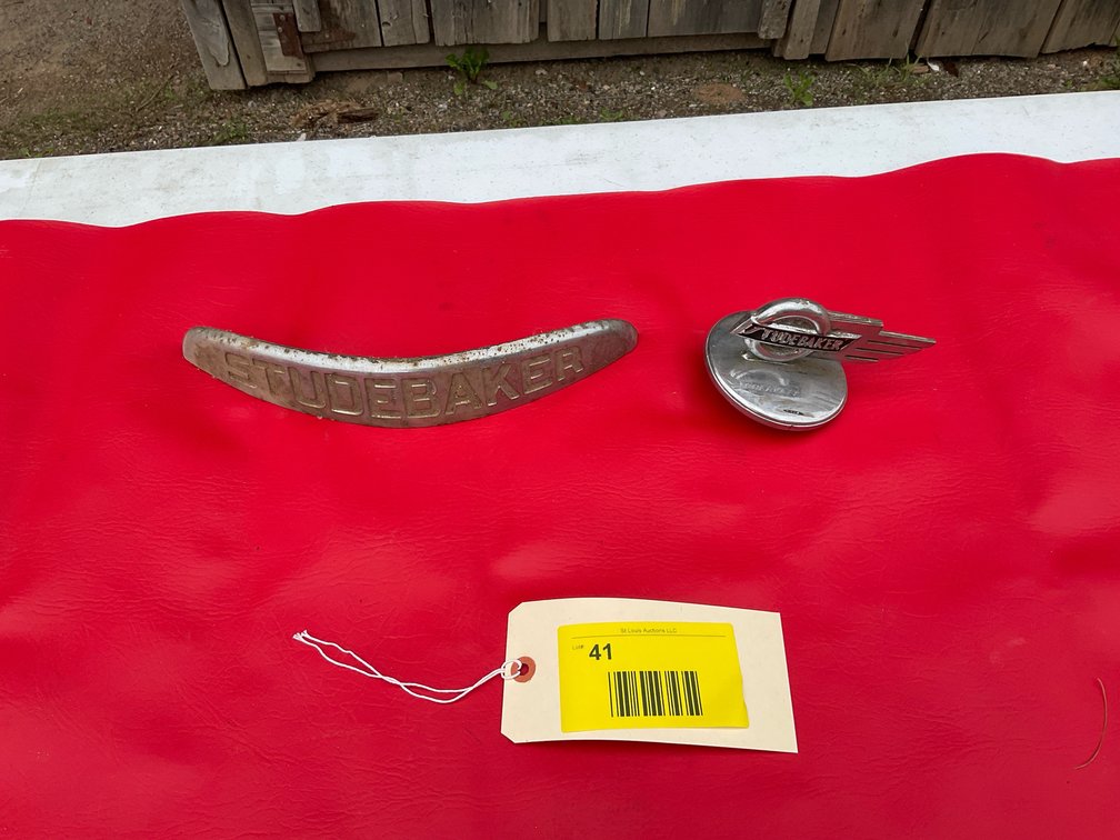 Studebaker chrome hood ornament/badge