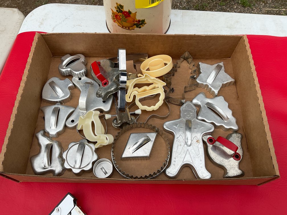 Vintage cookie cutters