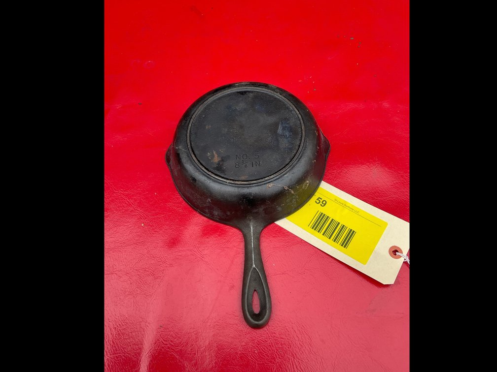Cast-iron frying pan