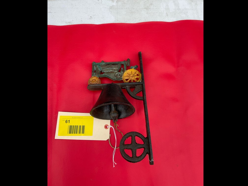Cast-iron John Deere bell