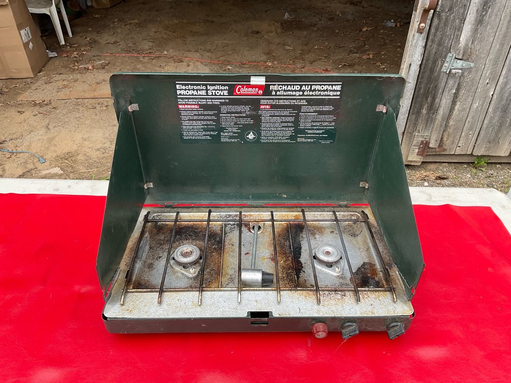 Coleman propane stove