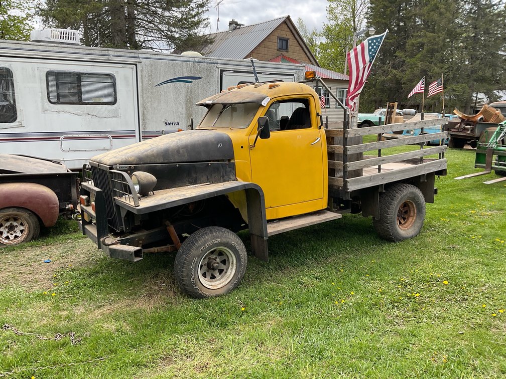 Vintage GMC truck