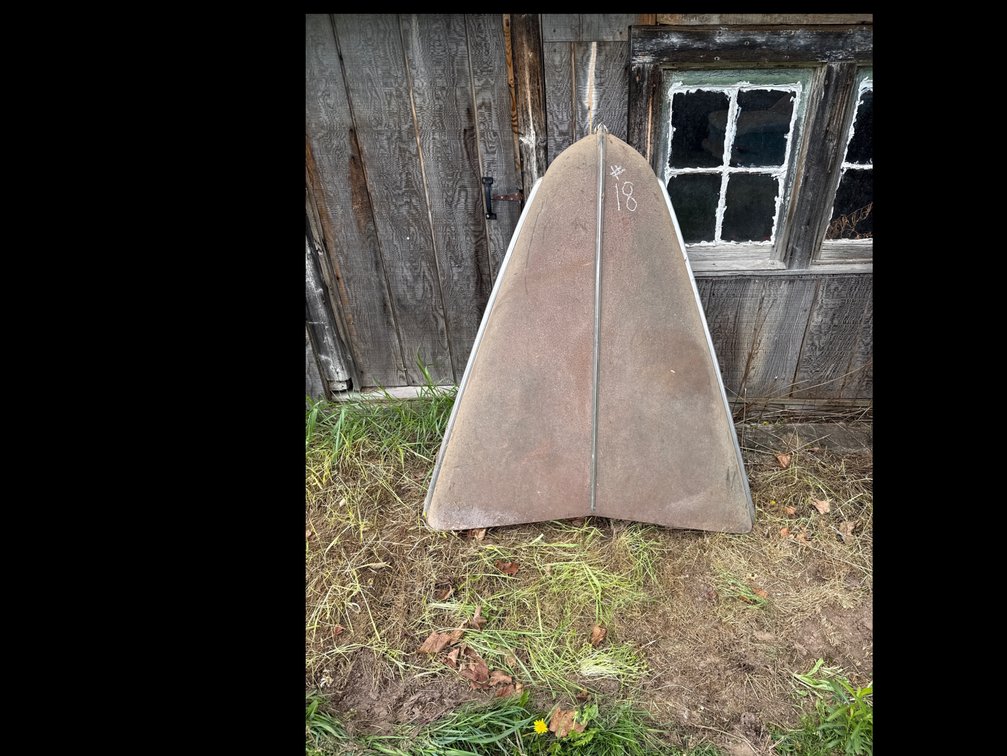 Vintage Studebaker hood