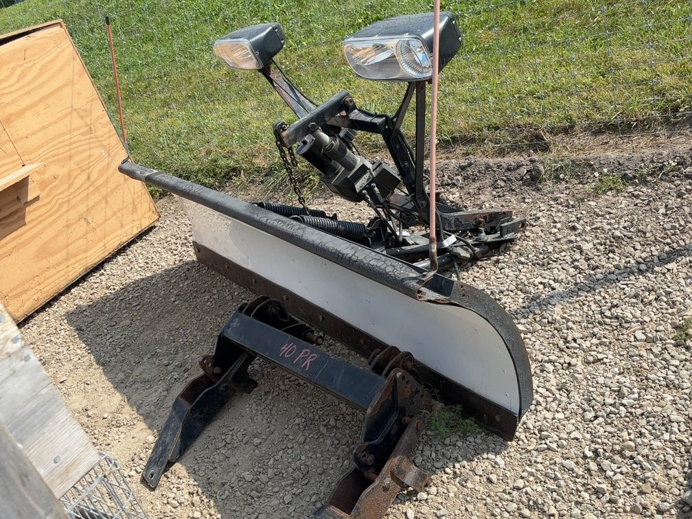 7' 6" WESTERN SNOW PLOW W/ WIRING& CONTROLLER - WIRING AND CONTROLLER IN BASEMENT