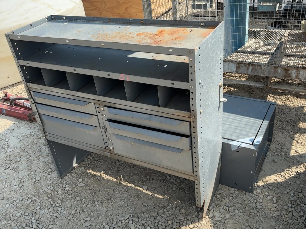 SERVICE VAN STORAGE BOX W/ ORGANIZER