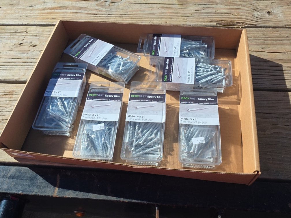 DECK SCREWS 9X2"