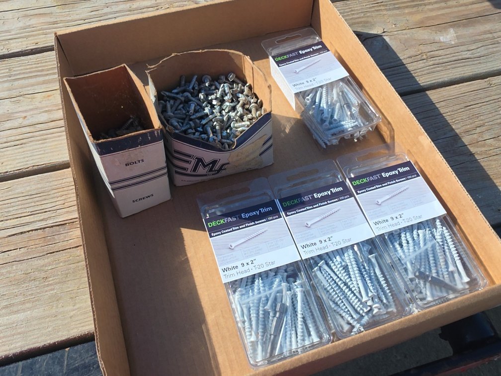 DECK SCREWS & ETC