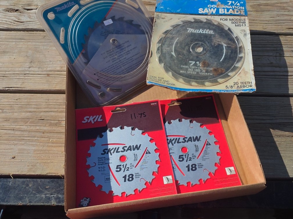 (4) NEW SAWBLADES