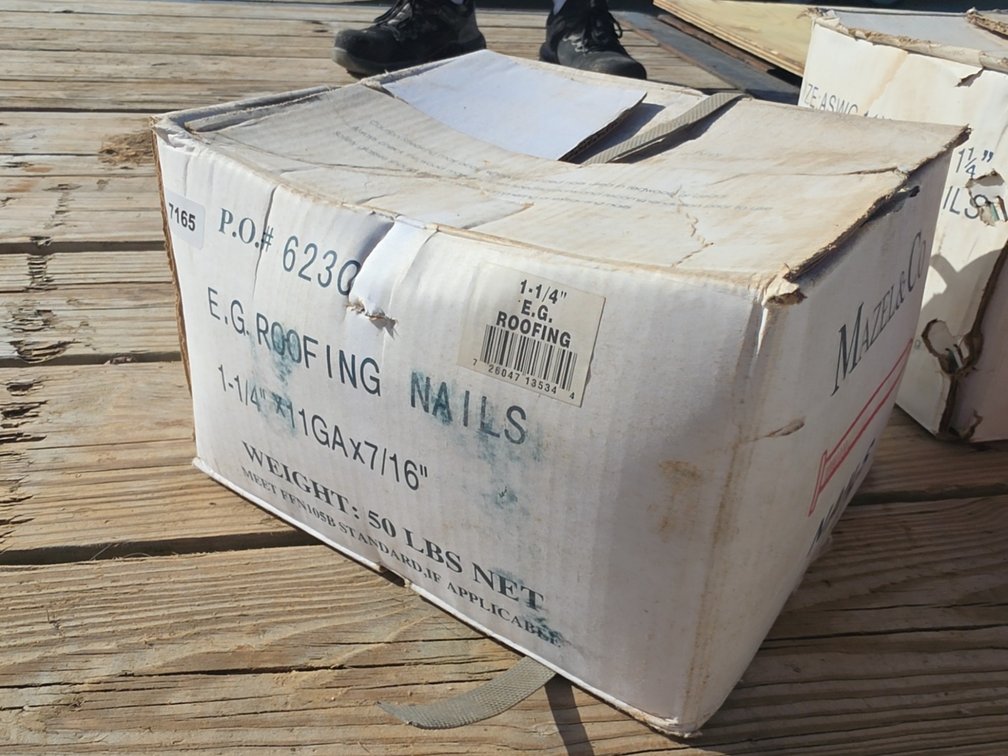 50LBS 1-1/4"X11GAX7/16" NAILES
