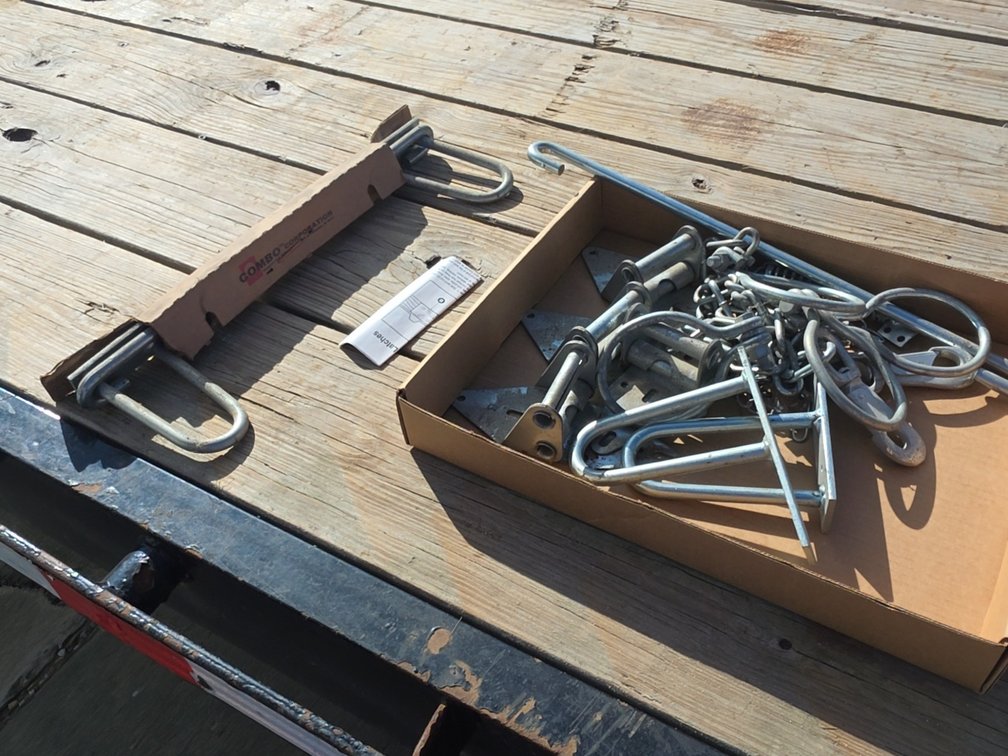 ASSORTED GATE HARDWARE