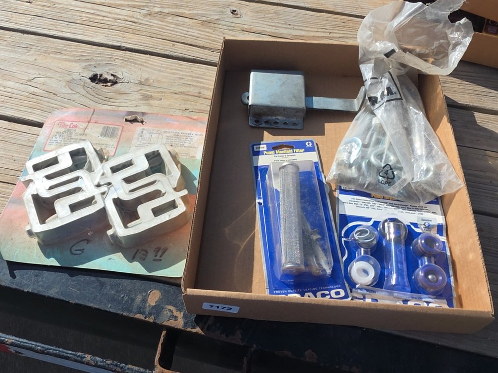 ASSORTED GATE HARDWARE & ETC