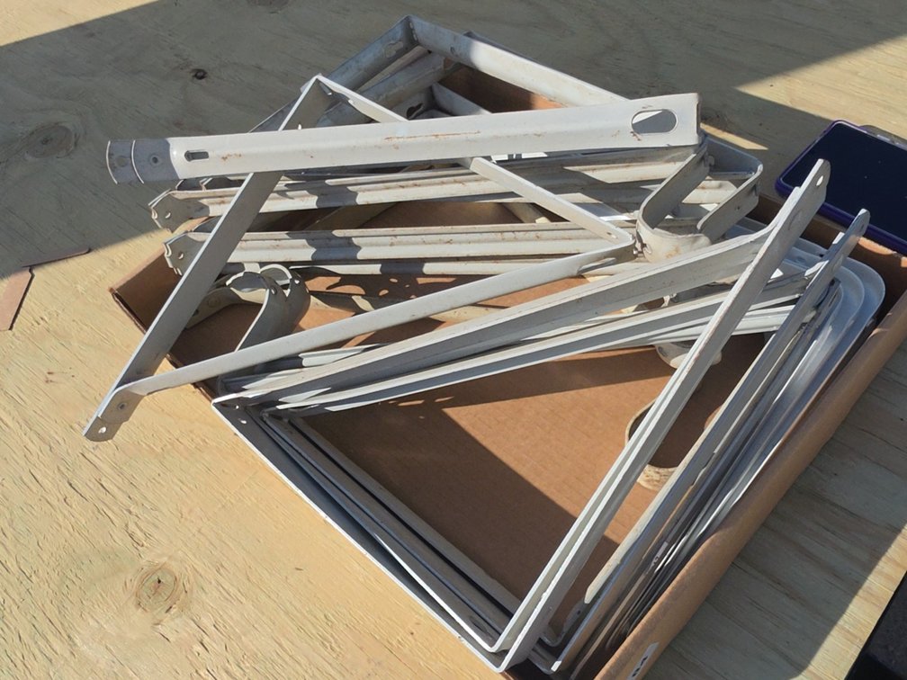 ASSORTED SHELVING BRACKETS