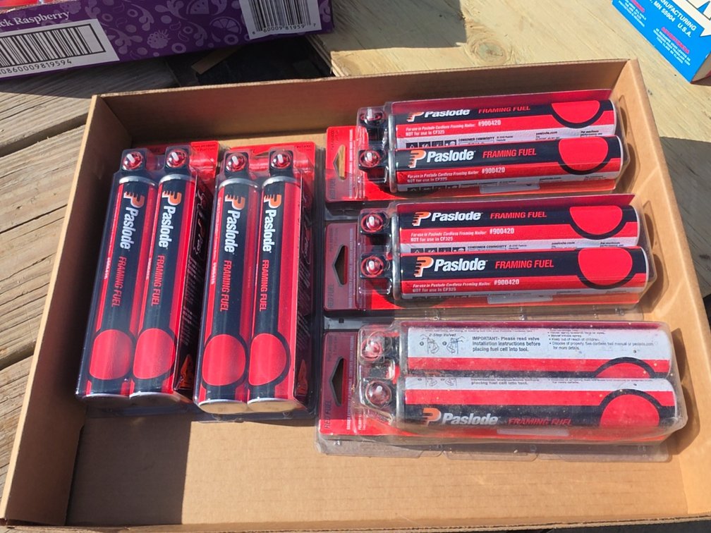 PASLODE FRAMING FUEL