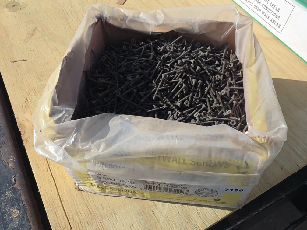 6X2" DRYWALL SCREWS