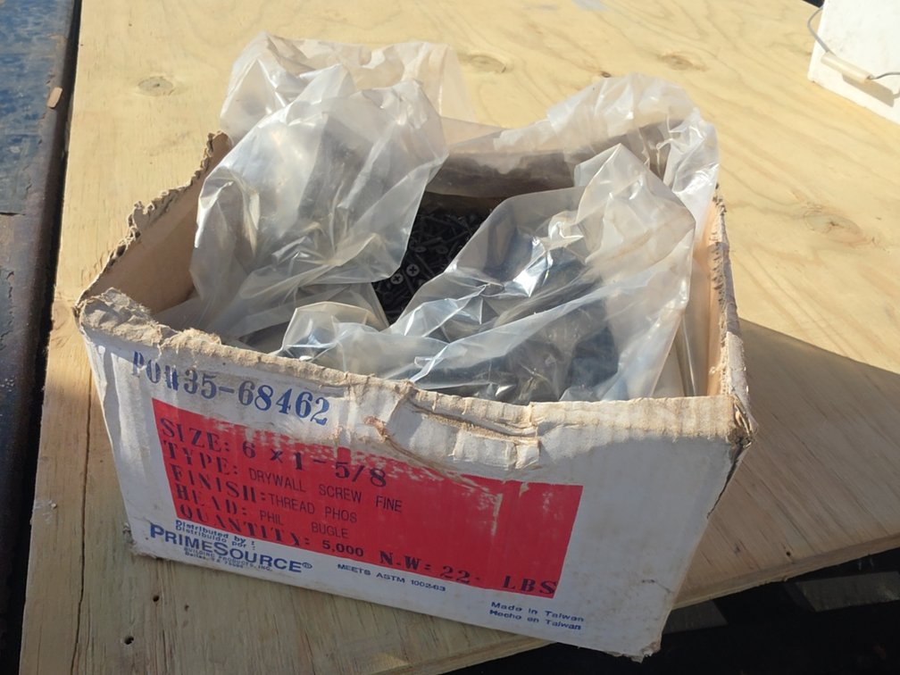 6"X1-5/8" DRYWALL SCREWS