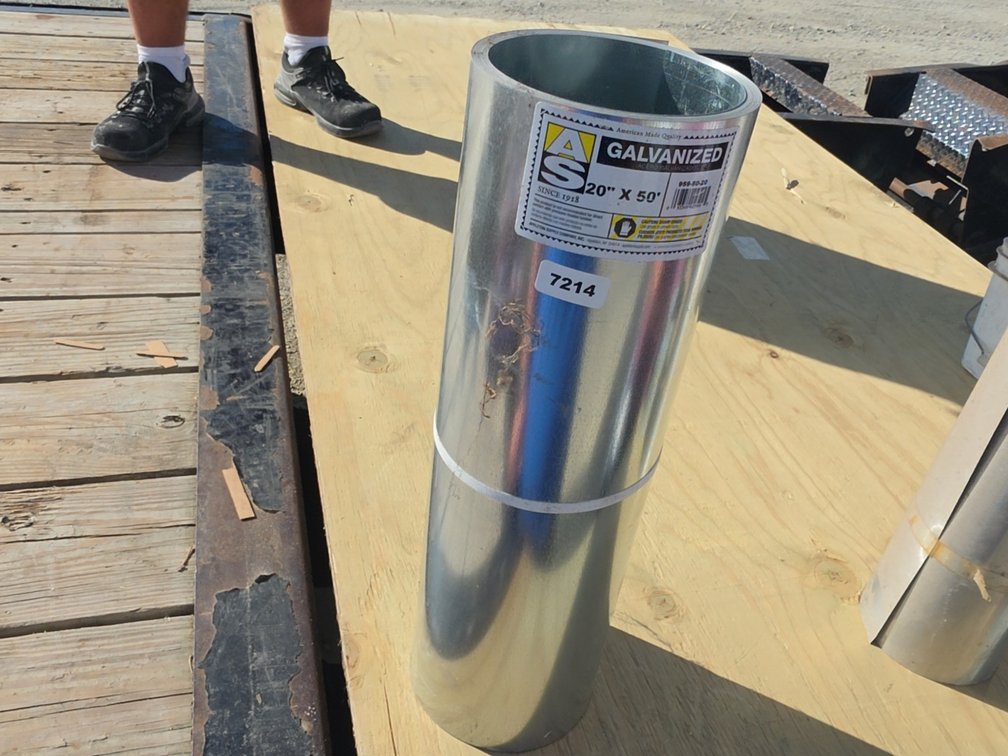 20"X50' GALVANIZED SHEETING