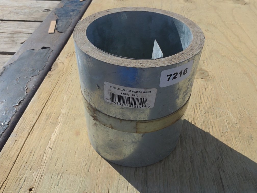 6" X 50' GALVANIZED SHEETING