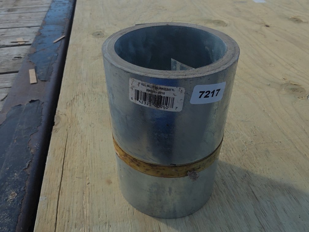 8" X 50' GALVANIZED SHEETING