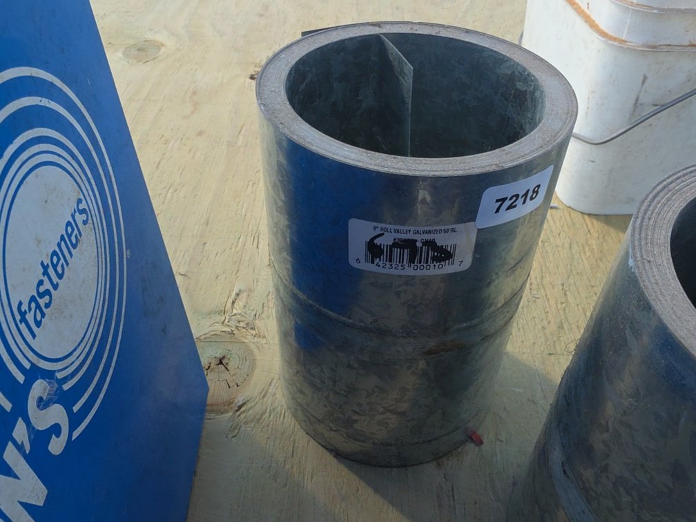 8" X 50' GALVANIZED SHEETING