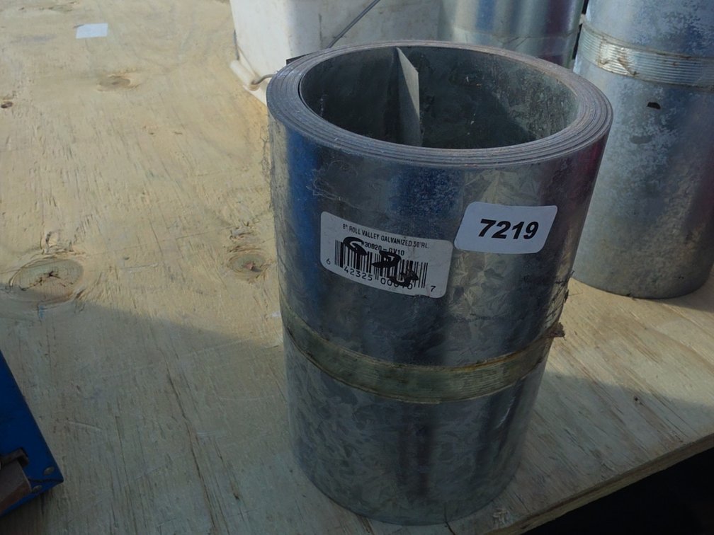8" X 50' GALVANIZED SHEETING