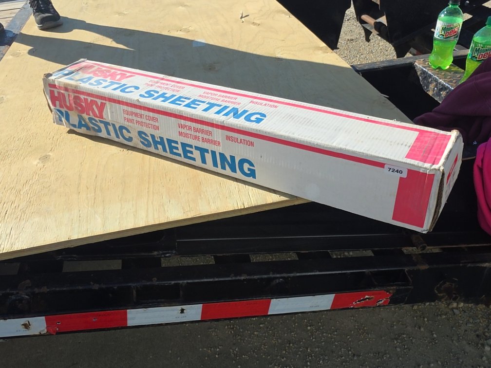 12'X100' PLASTIC SHEETING 4MIL