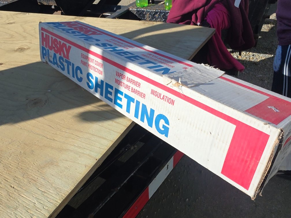 10'X100' PLASTIC SHEETING 4MIL
