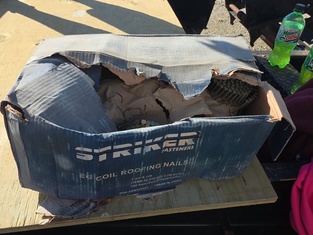 1-3/4" X 120 COIL ROOFING NAILS