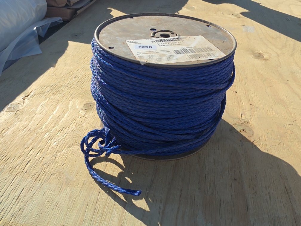 1/4"X1000' HOLLOW BRAID ROPE
