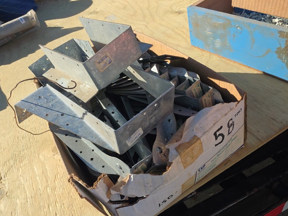 ASSORTED JOIST HANGERS