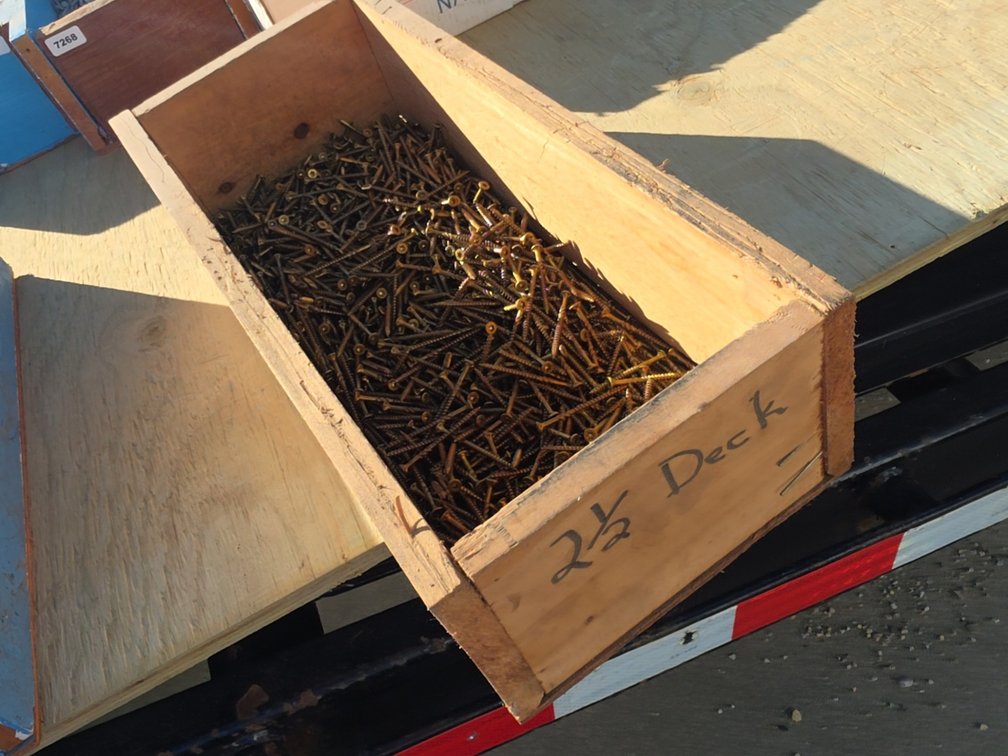 2-1/2" DECK SCREWS