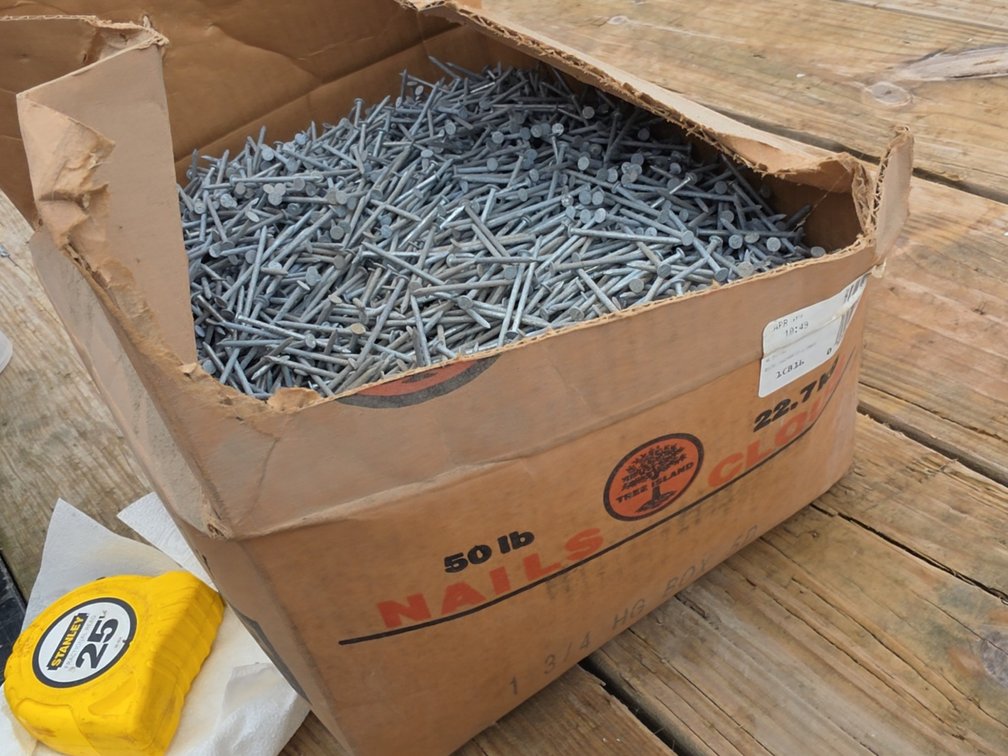 50LBS 1-3/4"  5D NAILS