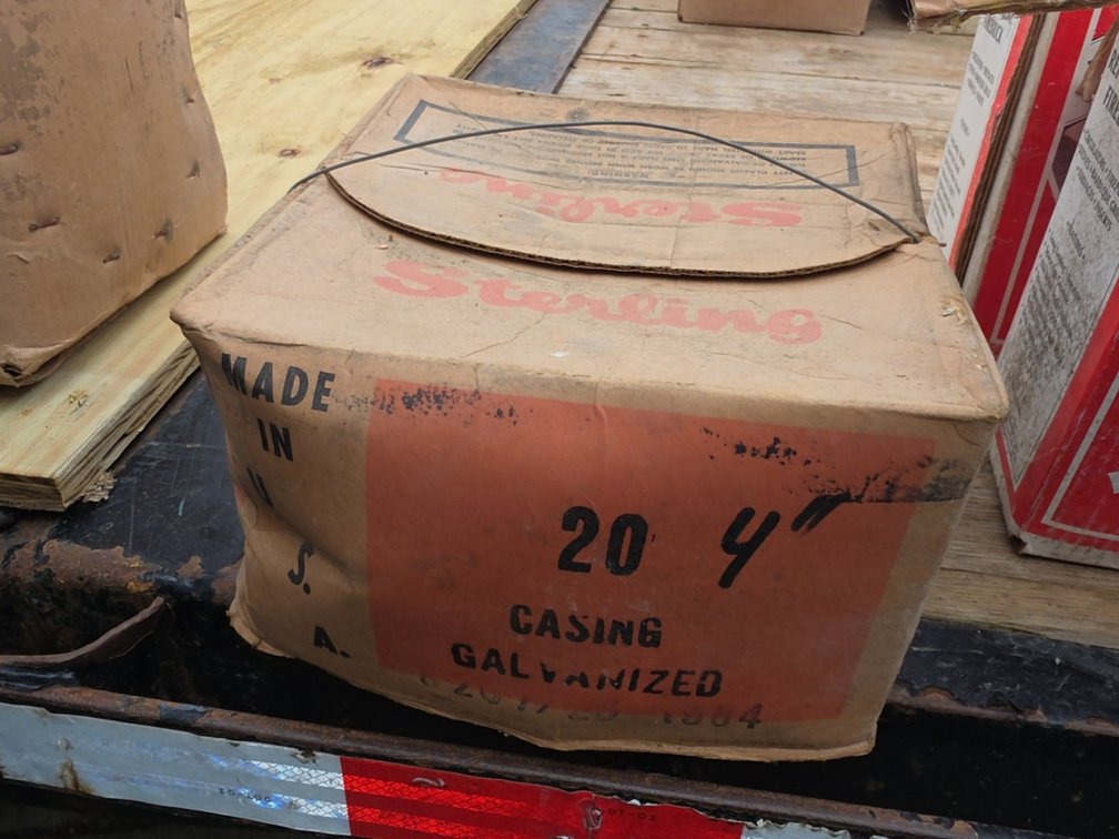 50LB 4" 20 CASING GALVANIZED NAILS