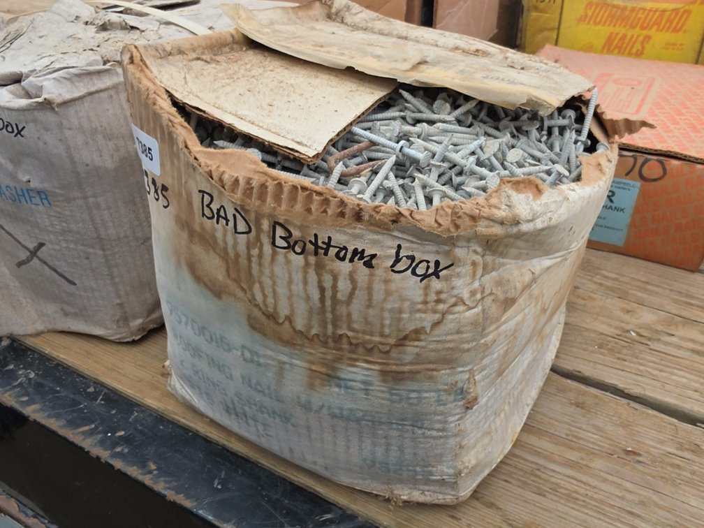 50LBS 2" RING SHANK ROOFING NAILS