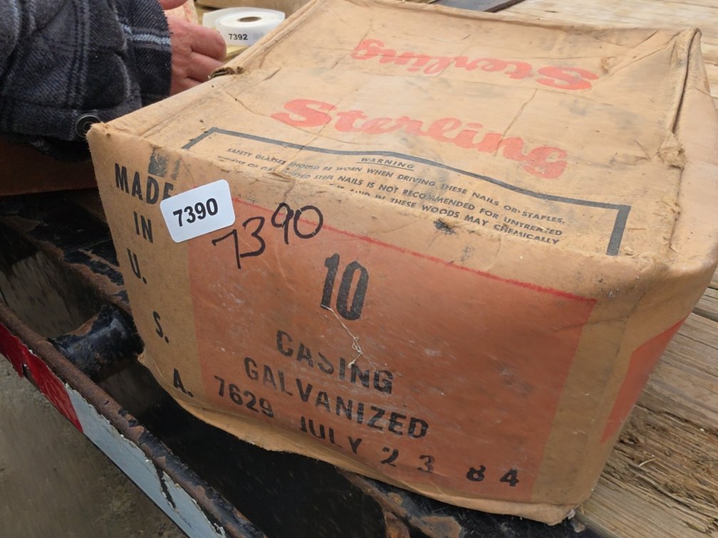 50LBS 3" 10 CASING GALVANIZED NAILS
