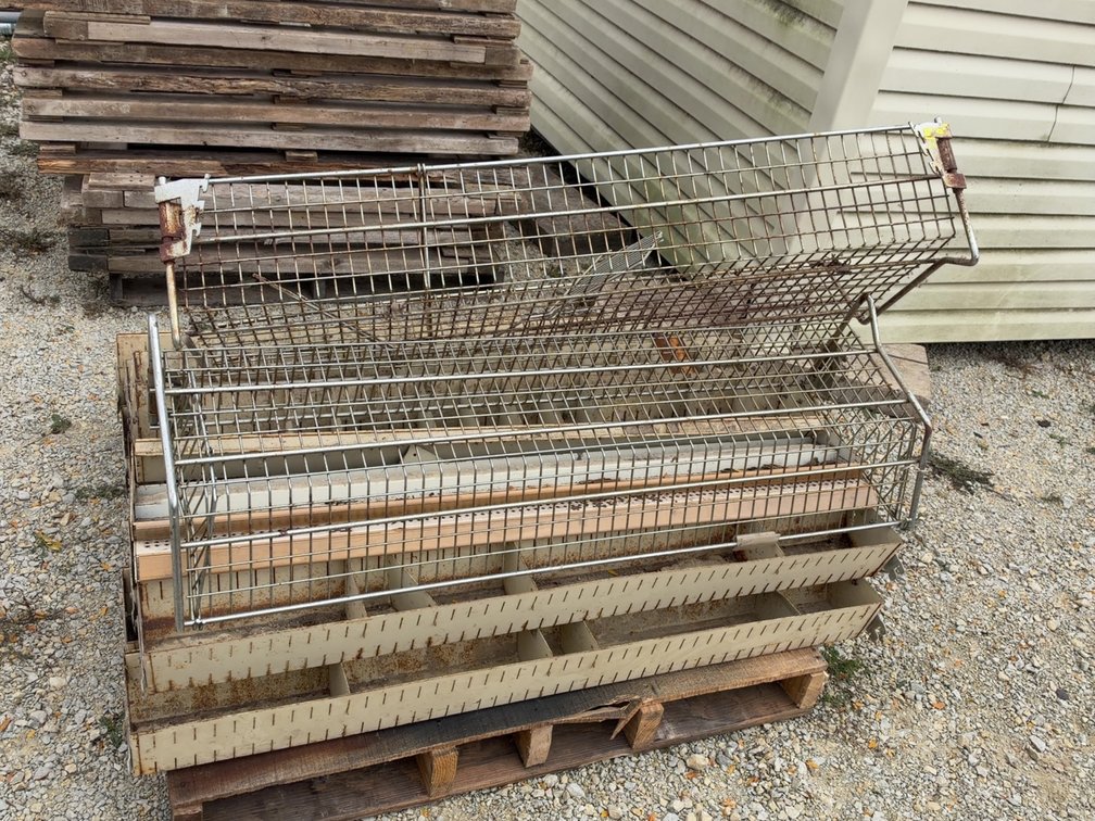 PALLET OF BASKETS AND DIVIDER BOXS FOR SHELVING