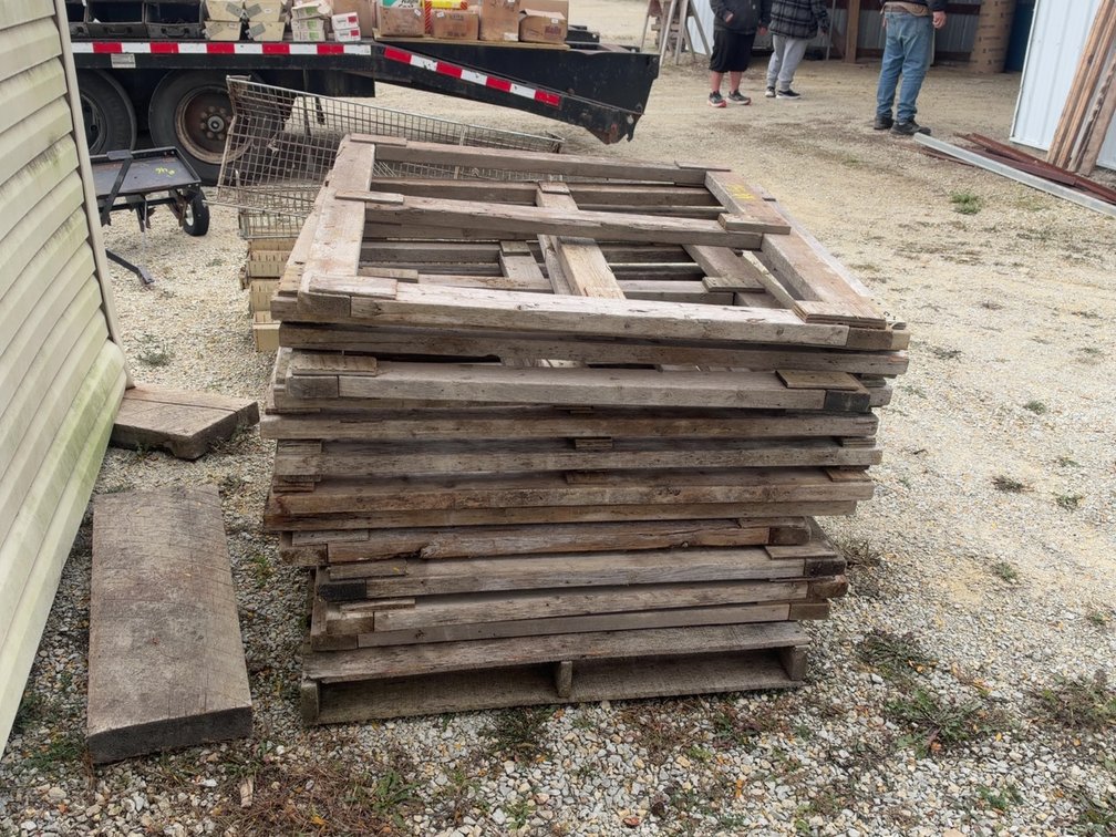 (13) 2'X4' BLOCK SCAFFOLDING