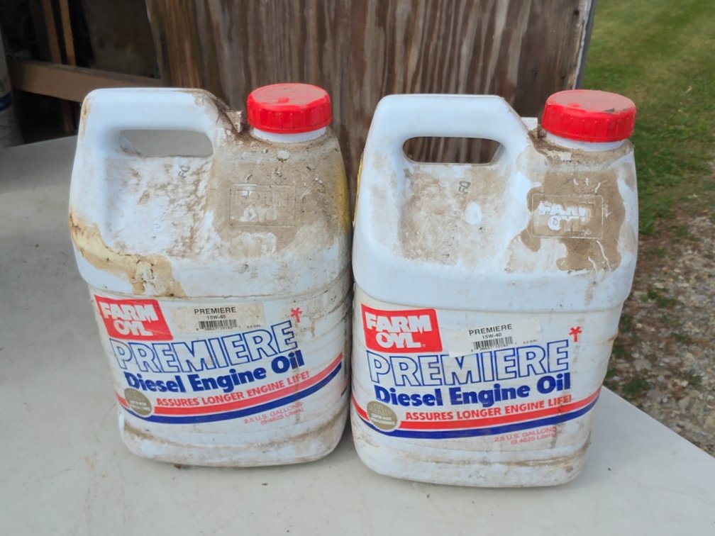 (2) 2.5 GALLON DIESEL ENGINE OIL