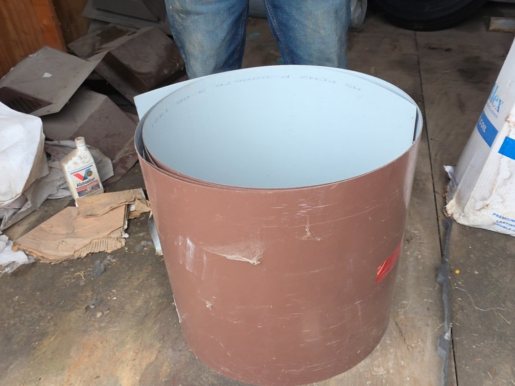 20-1/2" BROWN FLAT STEEL