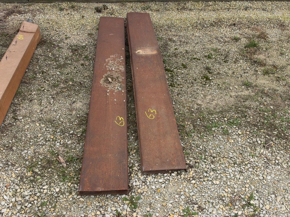7' LUMBER FORK EXTENSIONS (1) IS BENT