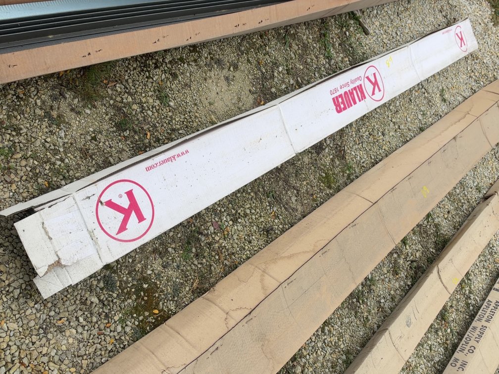 BOX OF BROWN TRIM