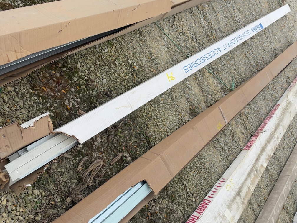 BOX OF WHITE TRIM