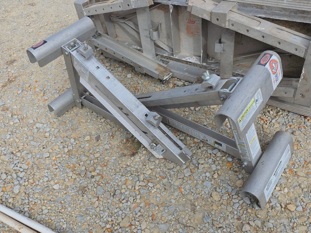(2) WERNER LADDER JACKS