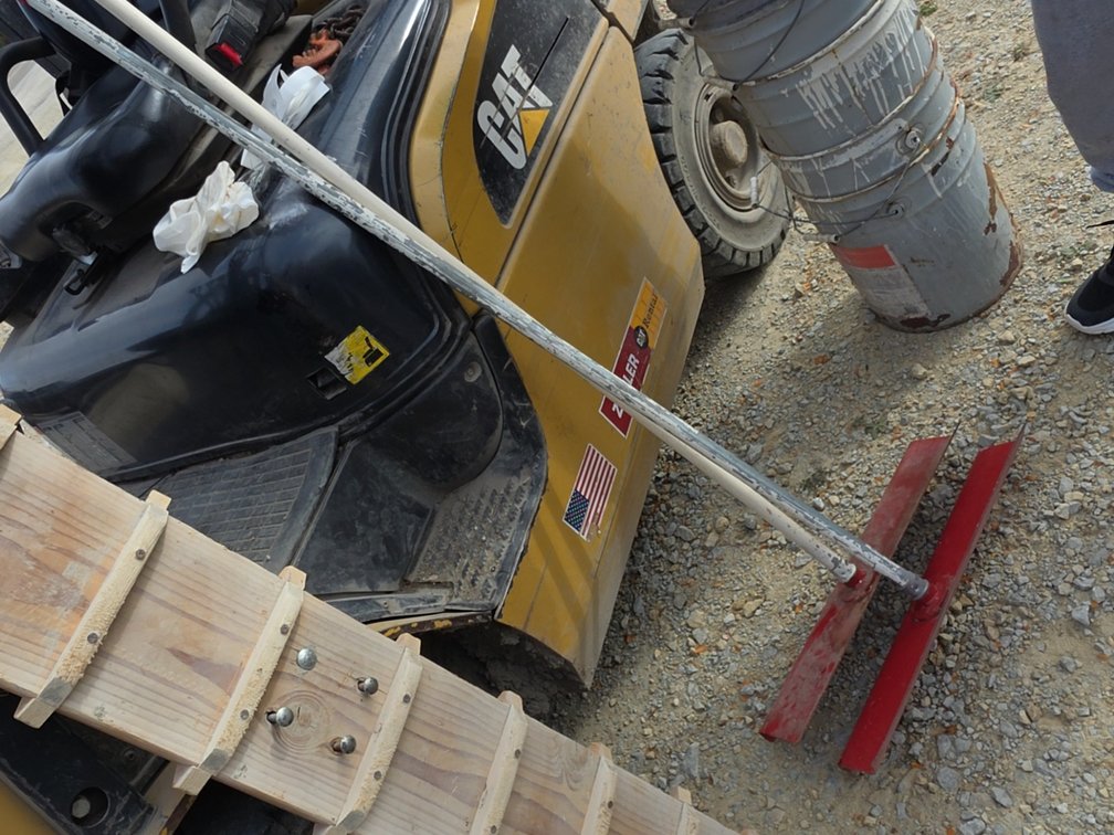 (2) METAL SNOW RAKES
